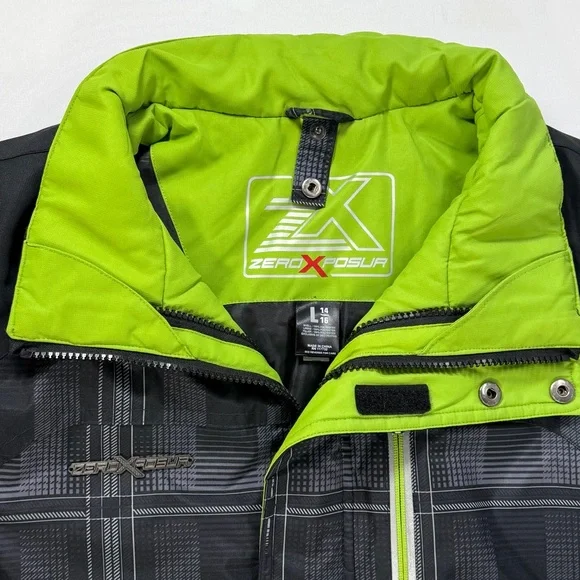 ZeroXposur Weather-Resistant Winter Jacket Size Boys' Large 14/16 - Picture 5 of 15